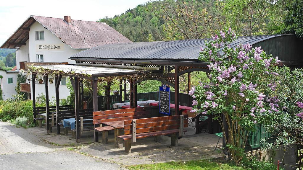 Landhaus Waldfrieden Lassnitzhoehe Exterior foto